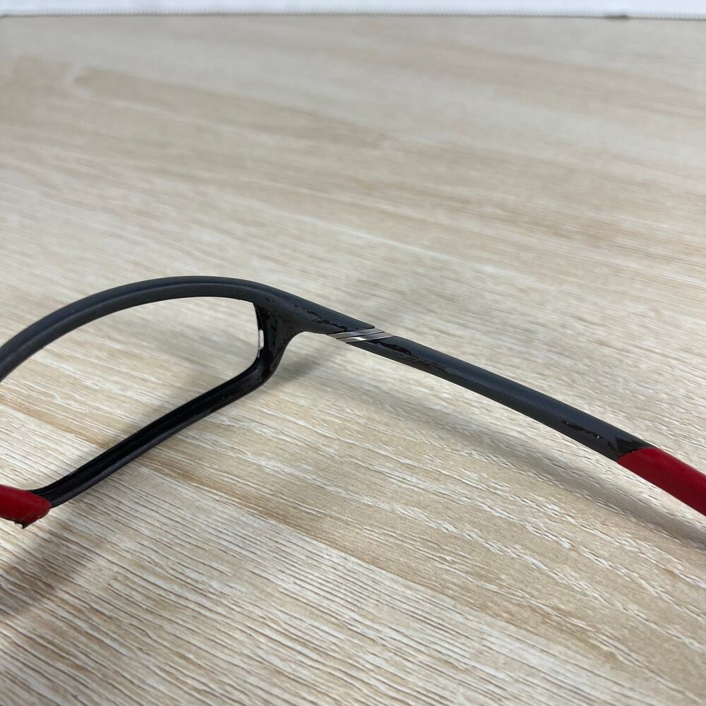 Tag Heuer 115/130 TH 6002 902 Sunglasses Sports Frames Only Gray Red 61-18 - Picture 13 of 16